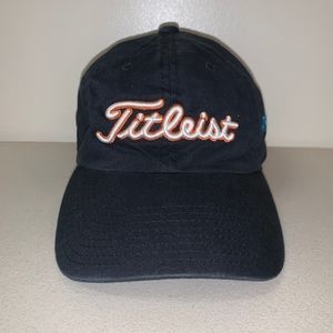 TITLEIST GOLF Adjustable Hat Cap Black